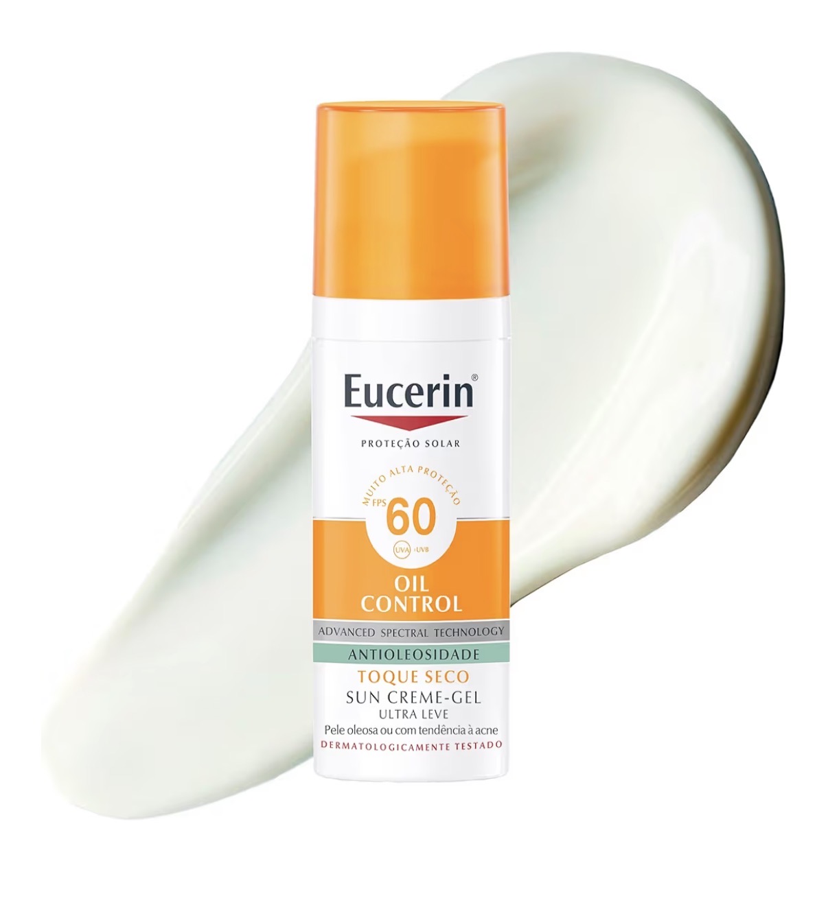 Eucerin Protetor Solar Facial Oil Control FPS 60 50 Ml