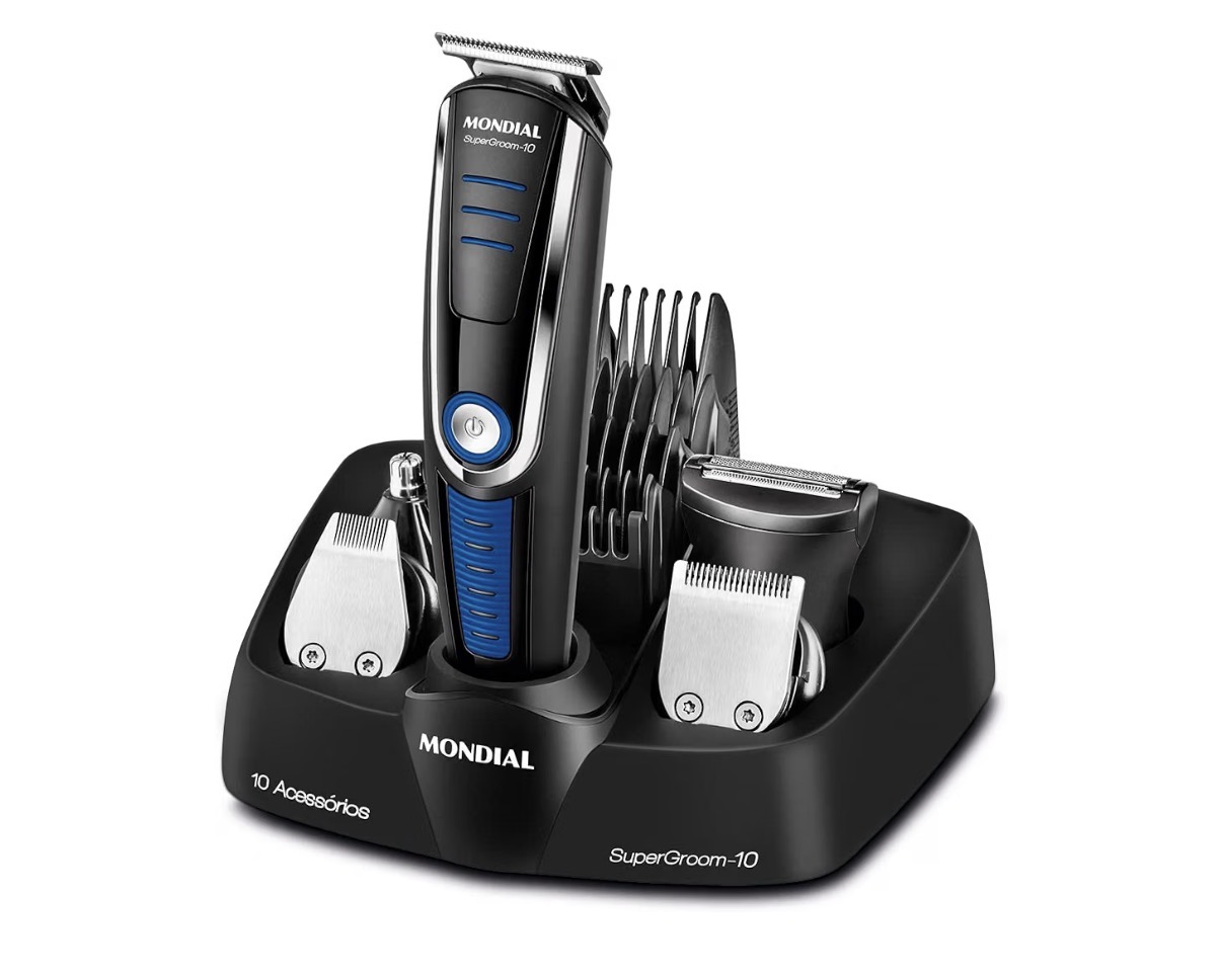 Aparador de pelos Mondial Super Groom 10 BG-03 Bivolt